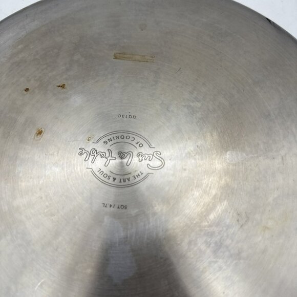 Sur La Table Stainless Steel 12” Skillet Fry Pan Frying 30 cm 5 Qt - Picture 4 of 7